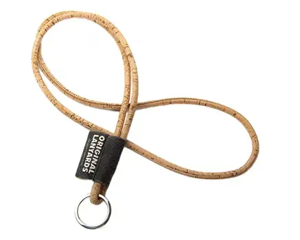 Cork lanyard