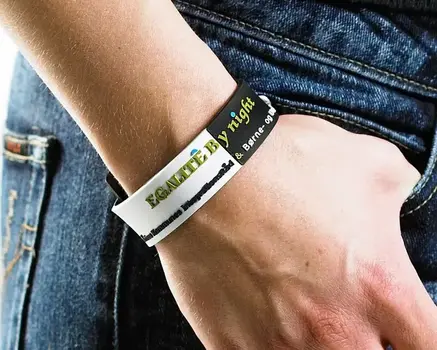 Promotional wristbands