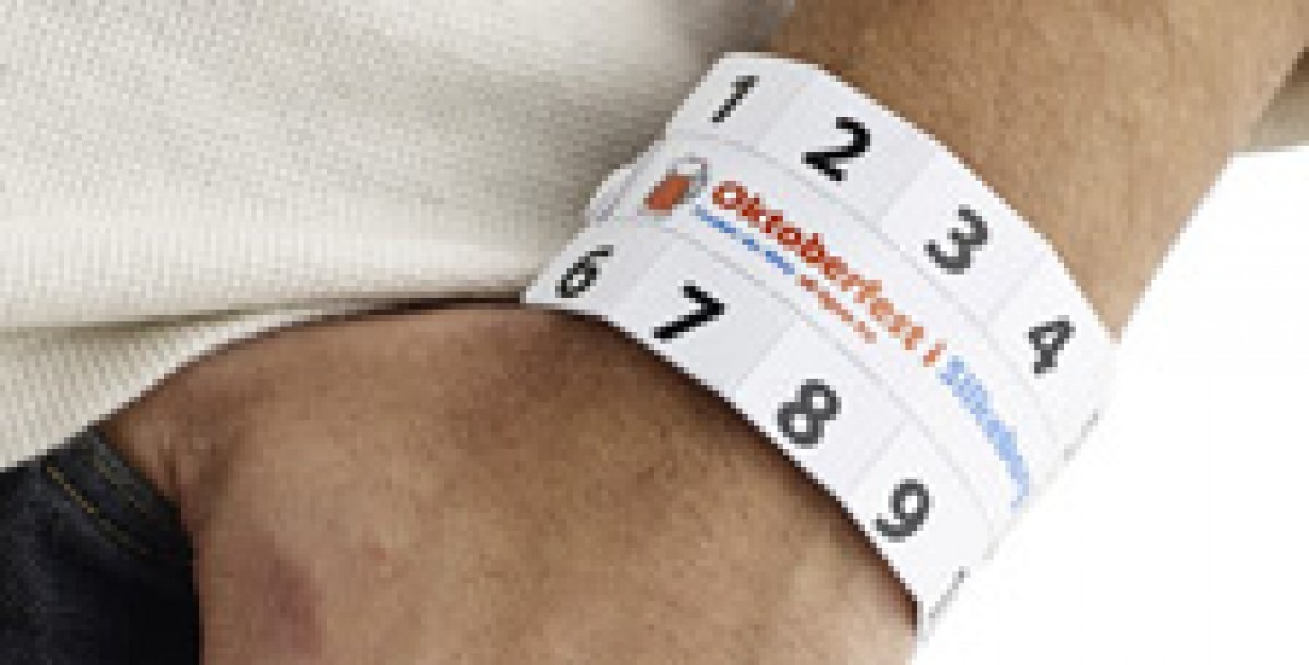 Wristbands for events 
