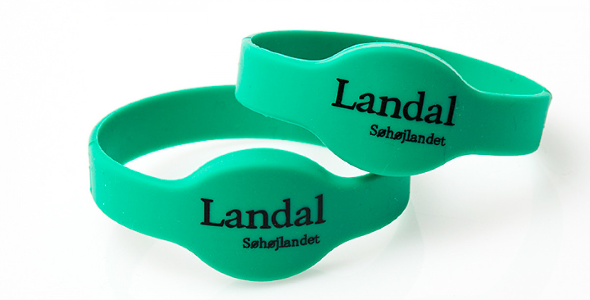 Silicon wristbands with RFID tag